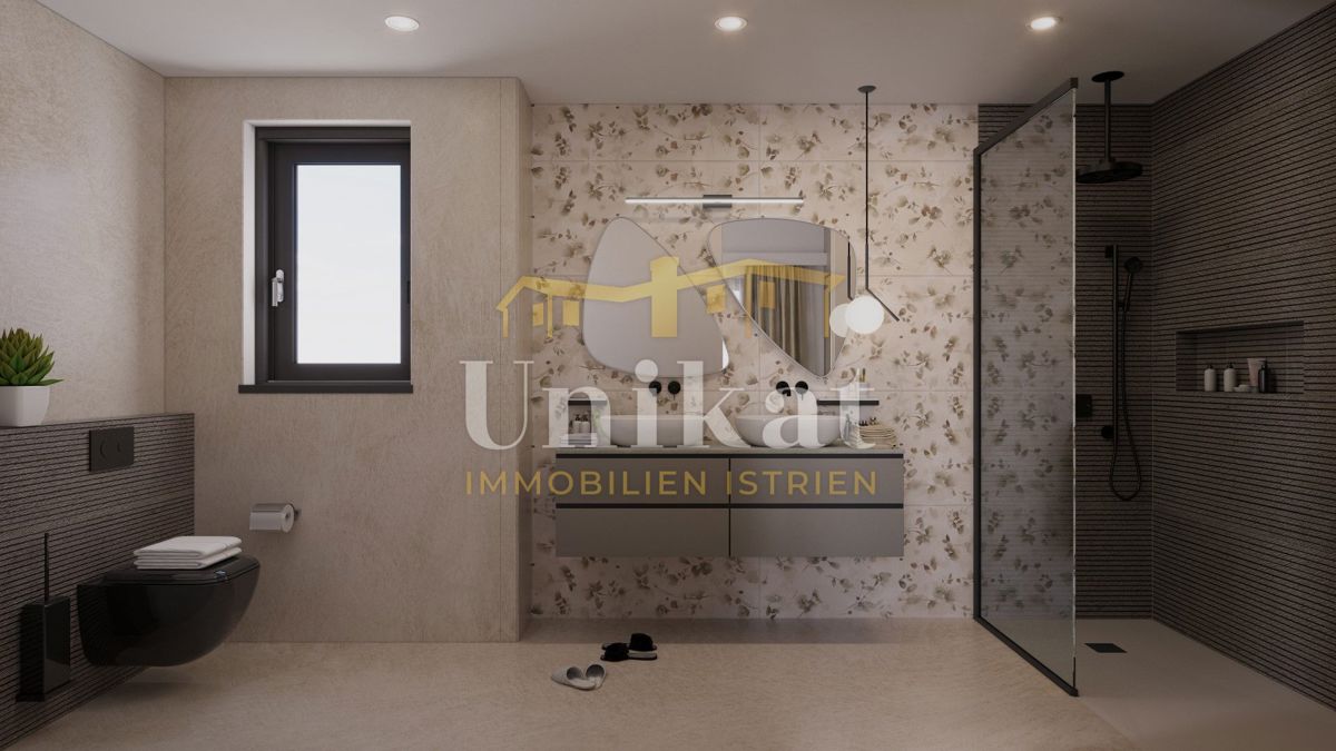 Terreno con permesso di costruzione a Tinjan